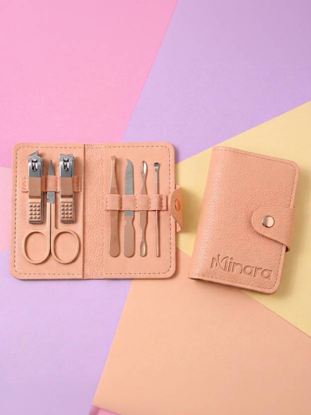 MINARA 7 In 1 Grooming, Manicure and Pedicure Kit Pink