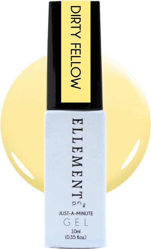 Ellement Co Dirty Fellow Yellow Gel Nail Polish-10ml | Bold Vibrant | Salon & Home Use Dirty Fellow Yellow