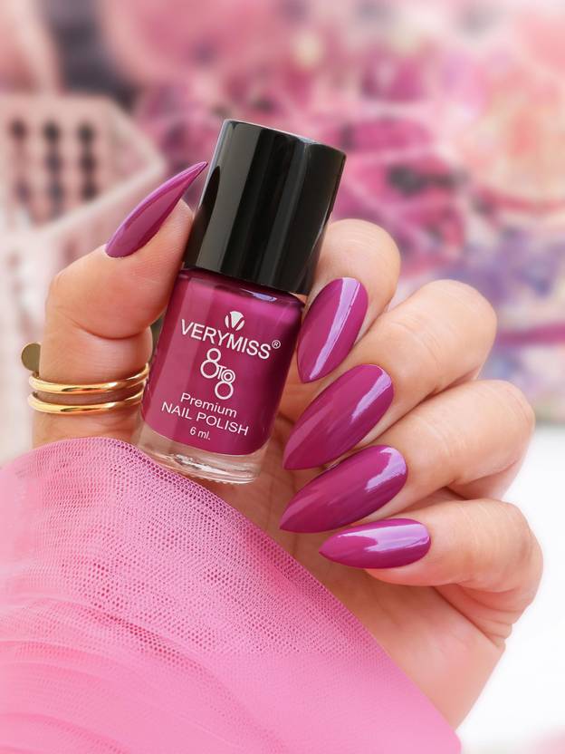 VERYMISS Premium Matte Nail Polish 6ml | Smooth Application | Quick Drying I 313 Royal Fuchsia