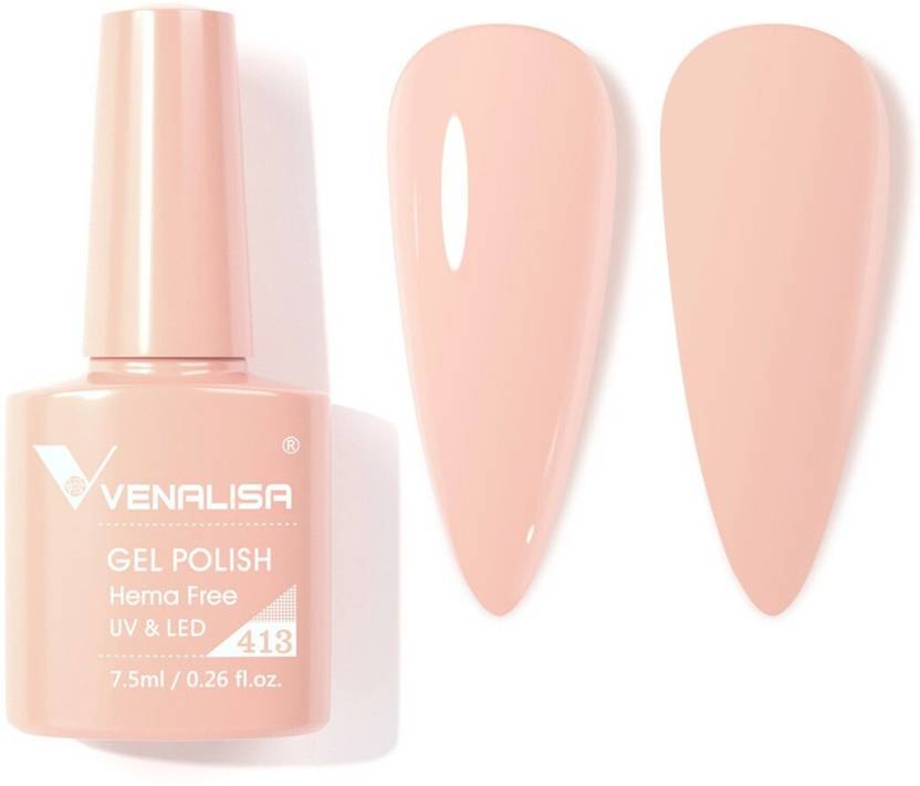VENALISA Nail Gel Polish 7.5ml Nail Polish HEMA FREE Soak Off UV Gel Polish Paint - 413 VIP4-413