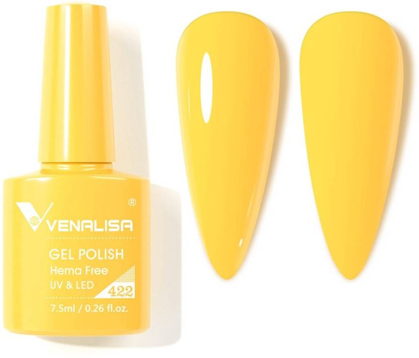 VENALISA Nail Gel Polish 7.5ml Nail Polish HEMA FREE Soak Off UV Gel Polish Paint - 422 VIP4-422