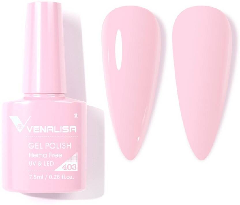 VENALISA Nail Gel Polish 7.5ml Nail Polish HEMA FREE Soak Off UV Gel Polish Paint - 403 VIP4-403