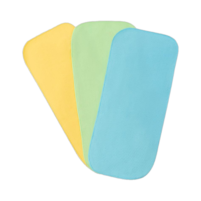 Superbottoms Reusable Stay Dry Diaper Liners| Cloth Diaper Fleece Liners Pack of 3