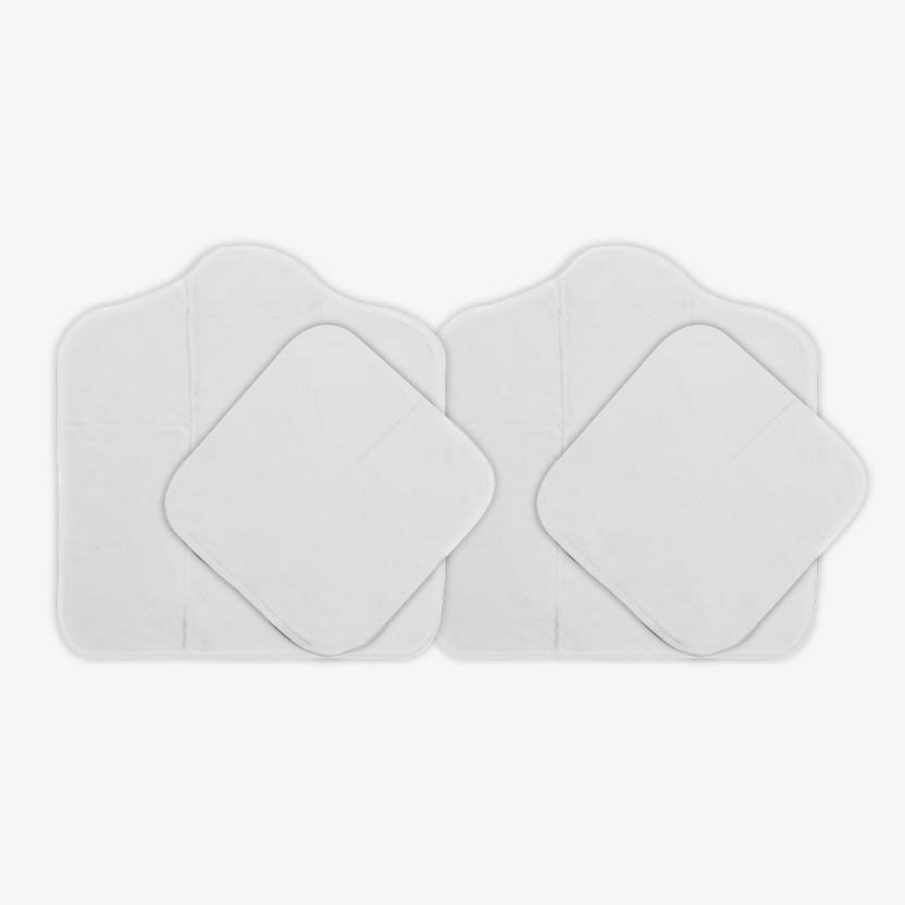 SNUGKINS Wet-Free Prefold Pad & Booster Pad Inserts for Baby Cloth Diapers - Pack of 2