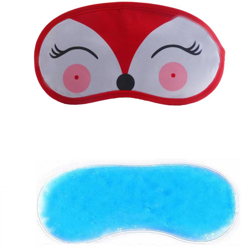 Jenna Cooling Ice Gel Sleeping eye Mask for Insomnia, Eye Shade