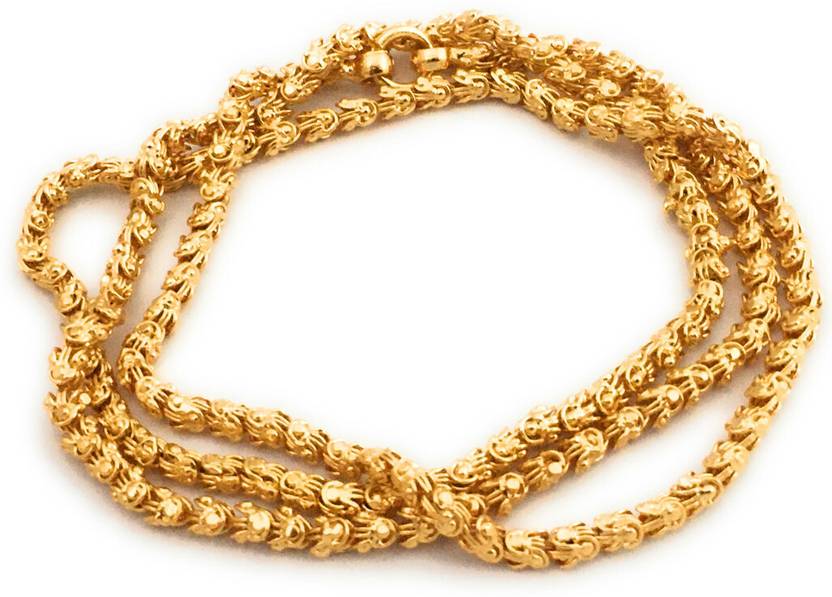 ELEGANTDREAM Dashavatara 1gm Gold Plated Chain, 30 Inch Long Gold-plated Plated Alloy Chain