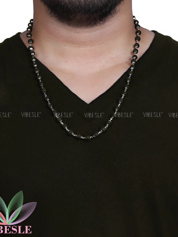 KsOna Men's White Mother of Pearl Necklace - Image 8