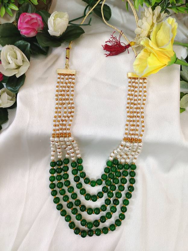 Wedding moti mala clearance