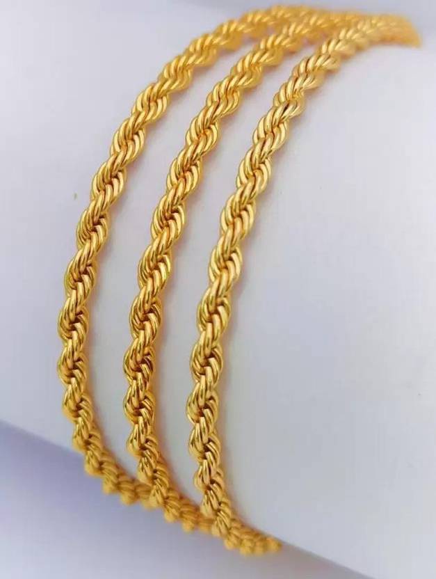 Royal Covering LONG SIZE 28 INCH CHAIN Goldplated Plated Brass, Copper