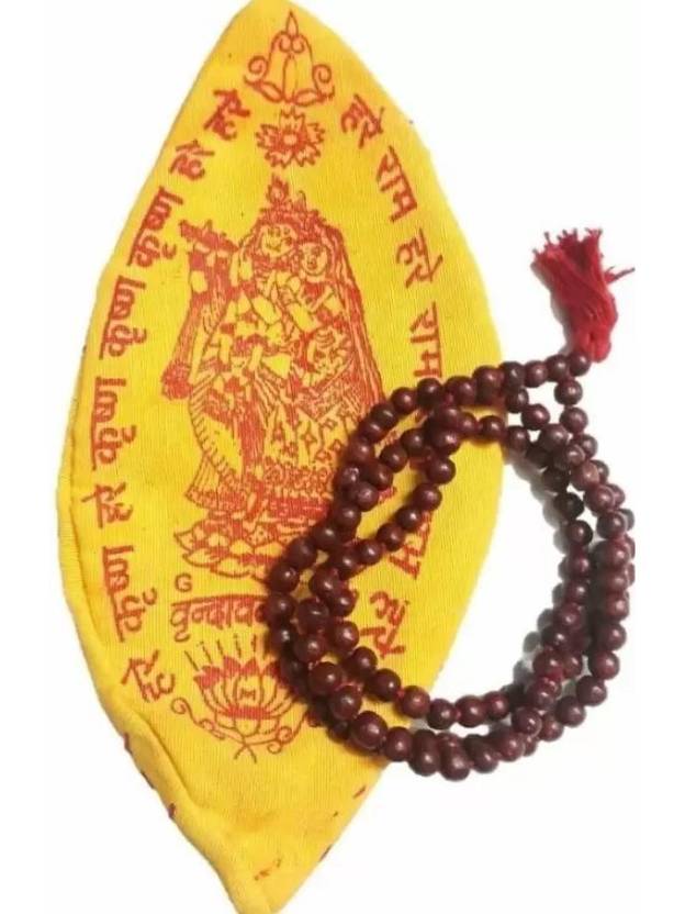 AKNaturals Fashion Original Chandan Mala 108 Beads for Jaap & Wearing Wood Chain