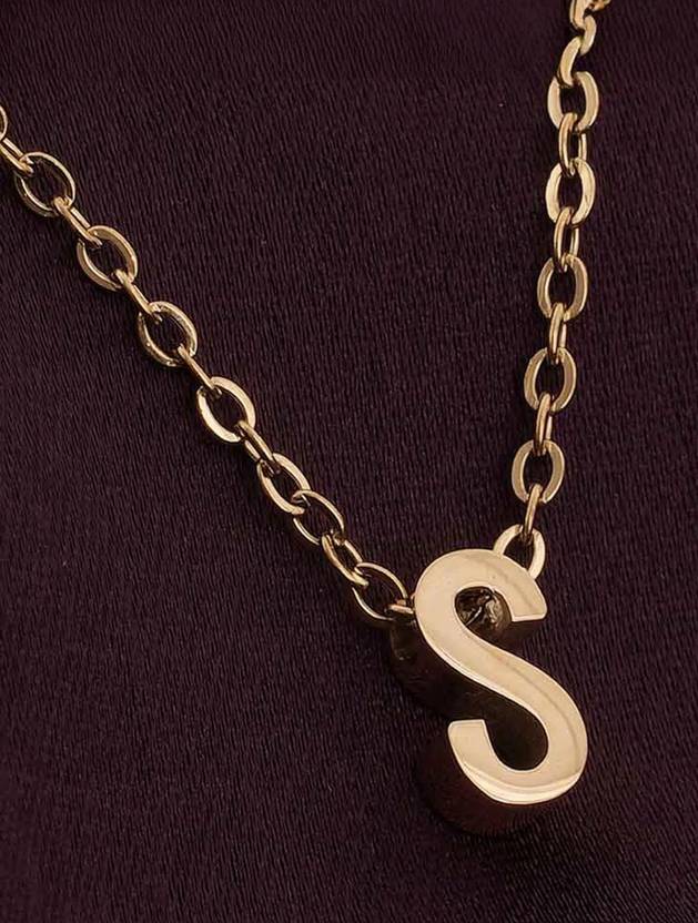 PALMONAS Gold-plated Plated Stainless Steel Chain
