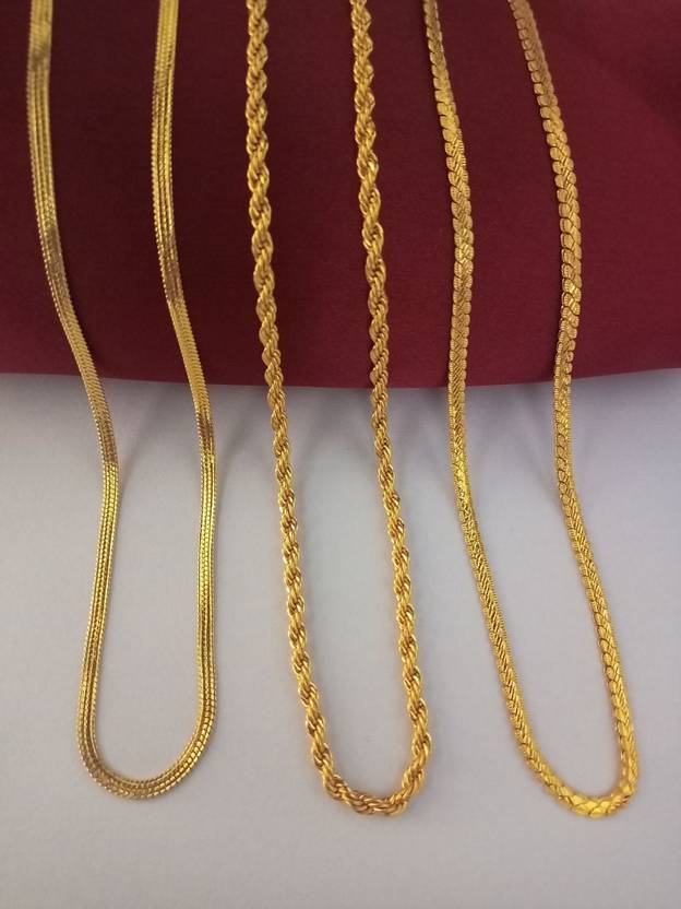 ISUBUCCI Gold-plated Plated Brass Chain