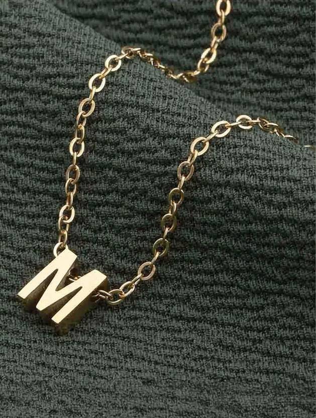 PALMONAS Gold-plated Plated Stainless Steel Chain