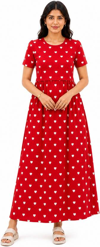 RUGGED GUY Women Maternity/Nursing Nighty
