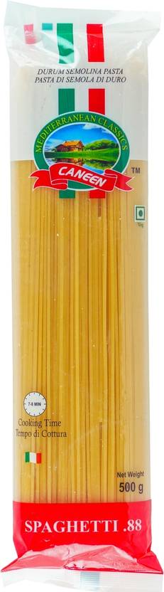 caneen SPAGETTI PASTA | Durum Wheat | Ideal for Classic Pasta Dishes | Instant Noodles