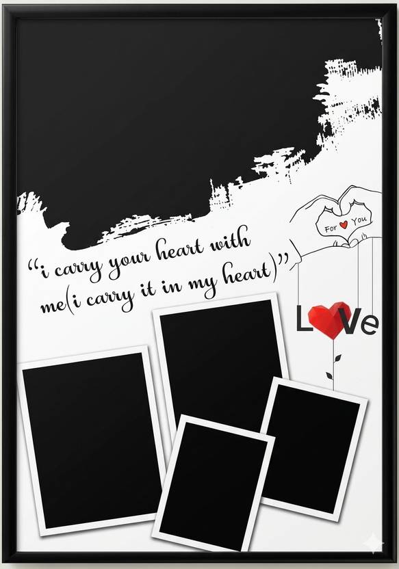 Apnagift Wood Wall Photo Frame