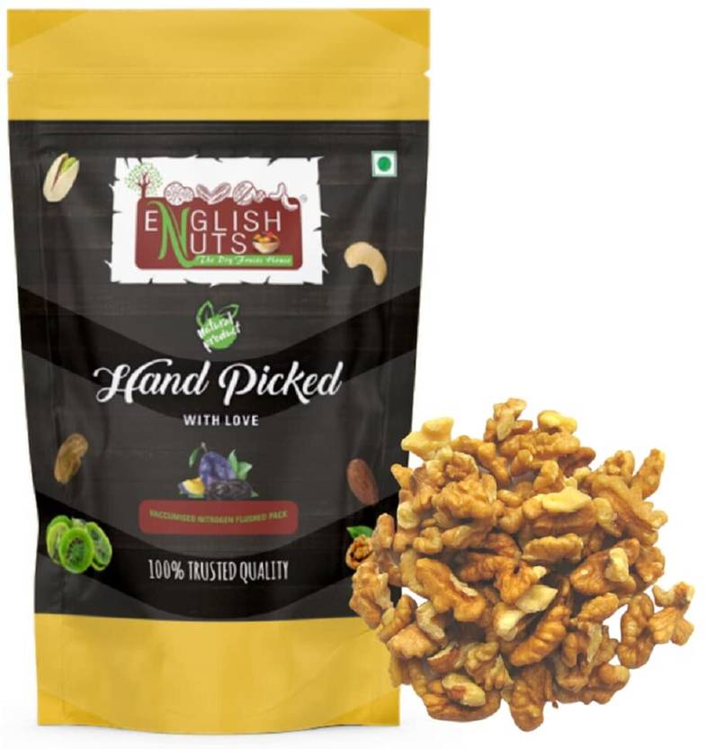 ENGLISH NUTS Sharbati Light Walnut Kernel Halves Without Shell 1 Kg