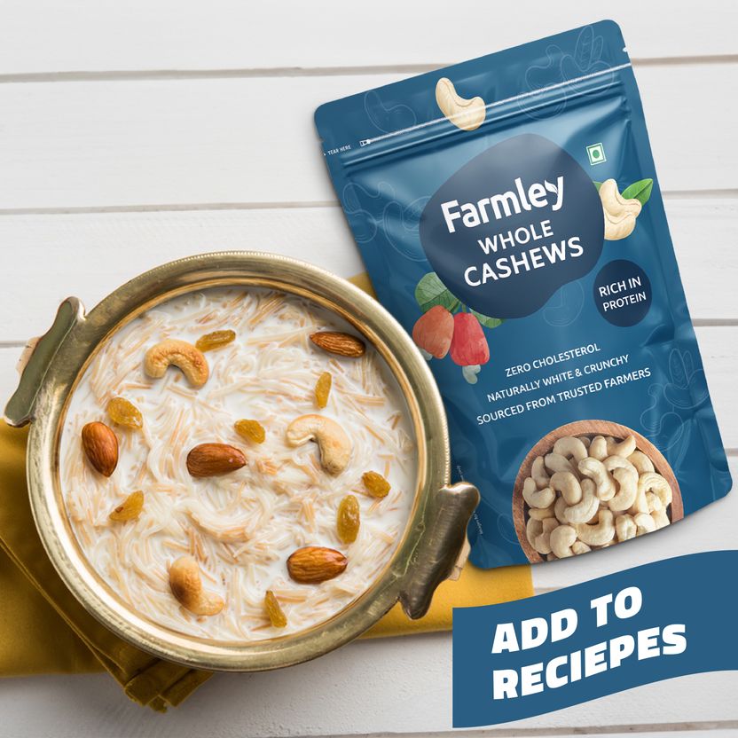 Farmley Whole Cashews (2 x 0.5 kg) - Image 5