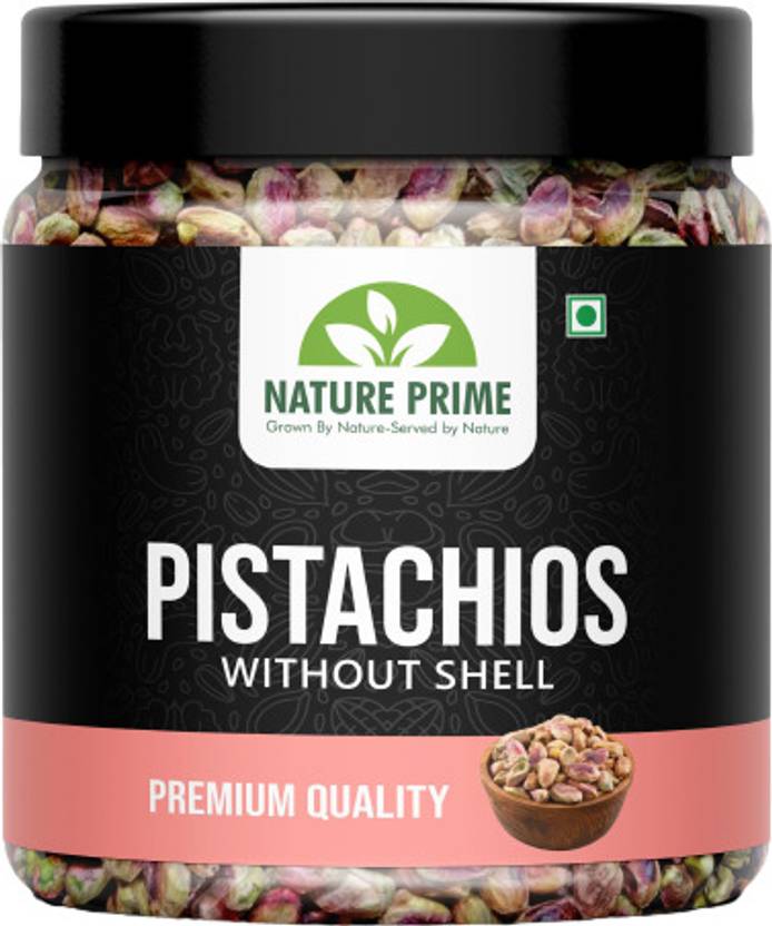 Nature Prime Premium Unsalted Pistachio Kernels 100g Super Crunchy