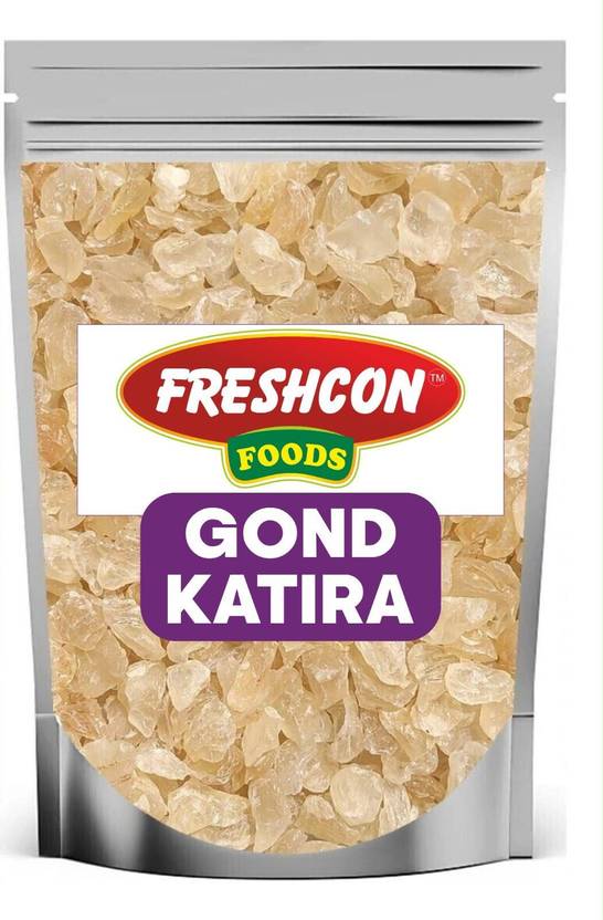 freshcon foods Pure Natural Gond Katira assorted seeds & Nuts Dried Gum