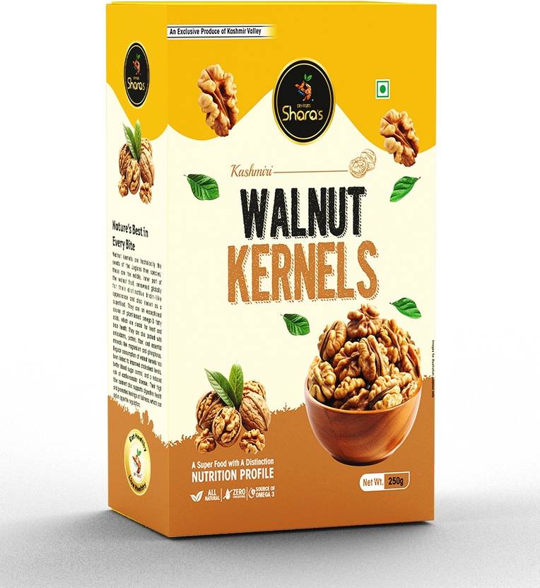 Shara's Kashmiri Walnut Kernels (Akhrot Giri) Walnuts
