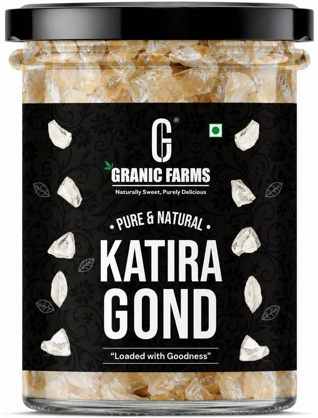 GRANIC FARMS Gond Katira Pure | Edible Gum | Tragacanth Gum, Crystals |Katira Dried Gum
