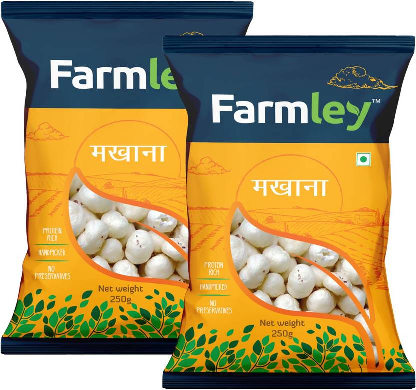 Farmley Gold Makhana Fox Nut 500g Assorted Seeds & Nuts Price in India ...