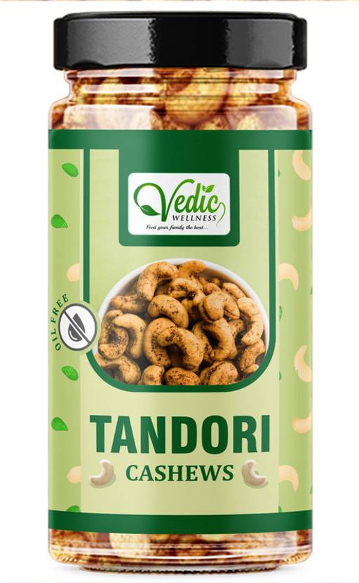 Nutri Hub Tandoori Cashew Jar Pack Dry Roasted & Salted Tandoori Kaju