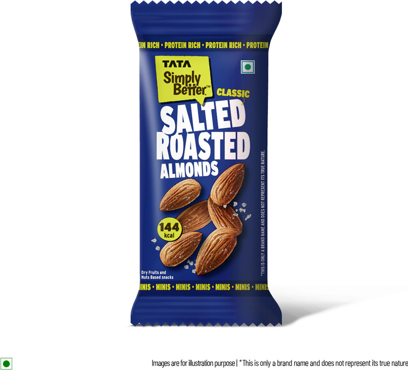Tata Simply Better Classic Salted & Roasted Almonds