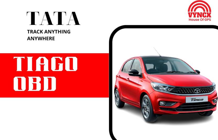 Vyncx TATA TIAGO OBD GPS Tracker Indian Car Health Check Up Wireless