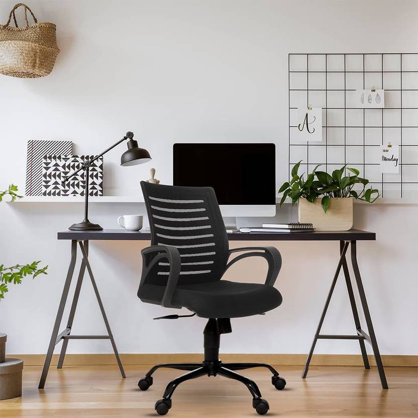 GREEN SOUL Atom Mid Back Ergonomic ChairHome, Office, WFHMoulded Foam