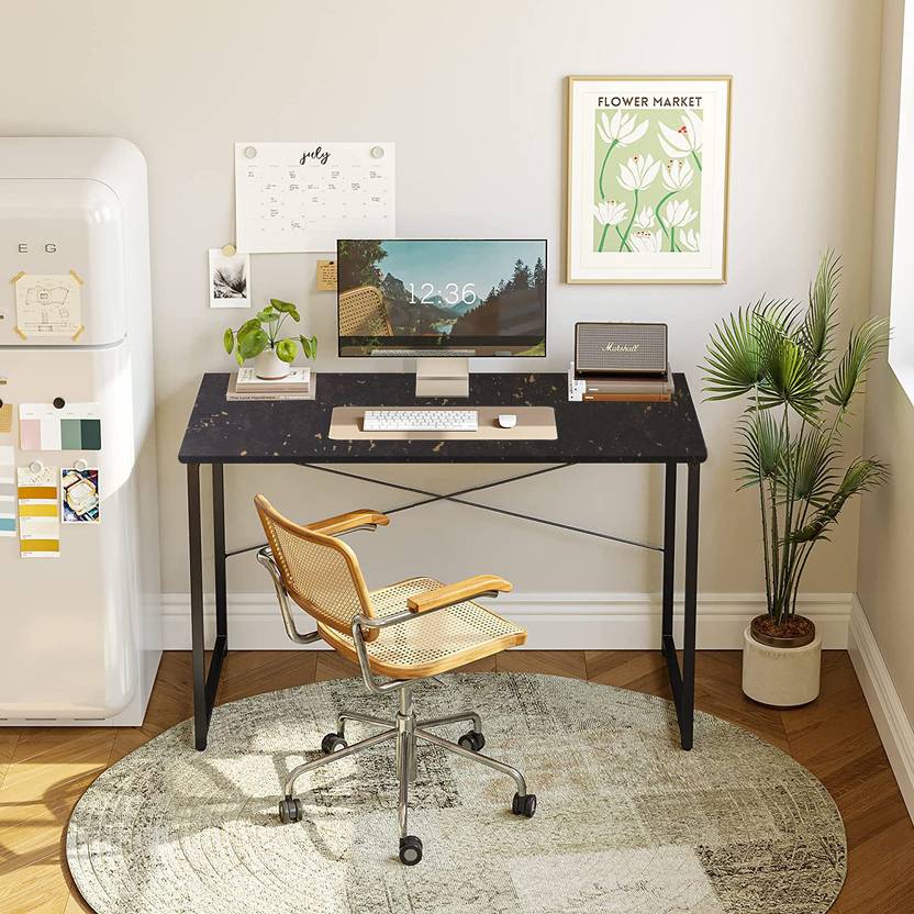 torche 36x24 inch computer table home desktop laptop office desk solid wood study