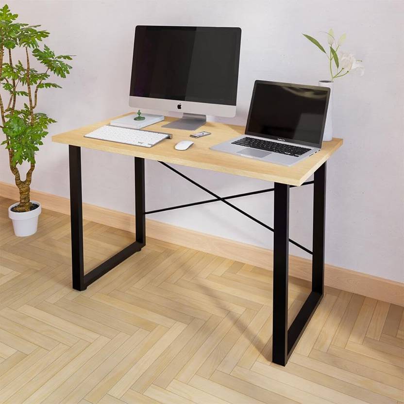 Flipkart Perfect Homes Studio Engineered Wood Office Table Price in