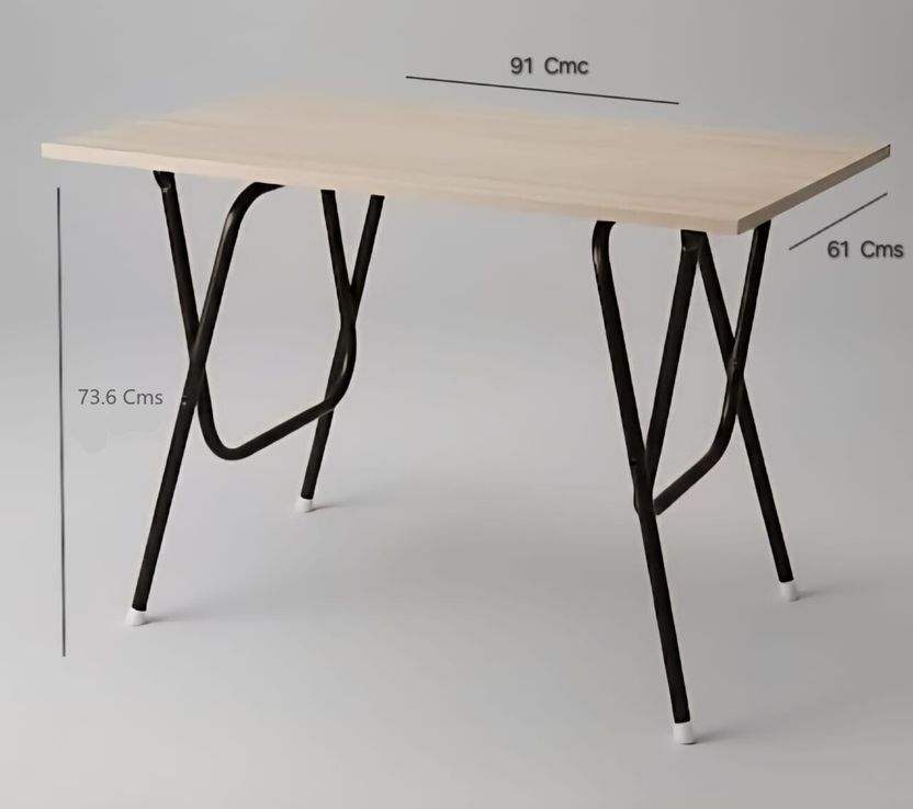 EuroQon Easy Fold Space Saver Study Table - Image 4