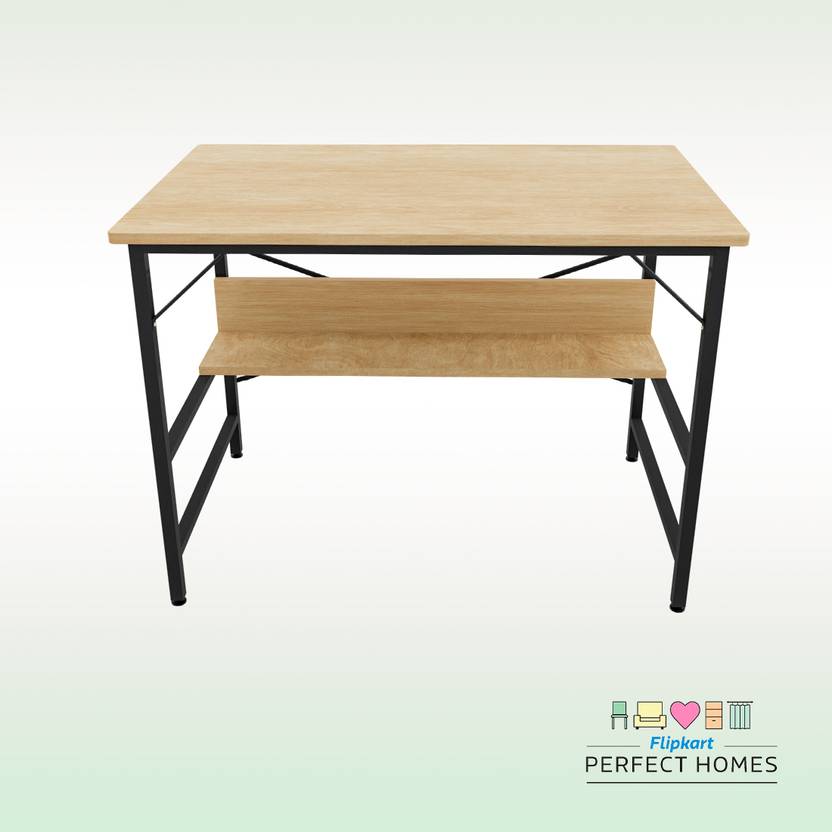 Flipkart Perfect Homes Studio Engineered Wood Office Table Price in