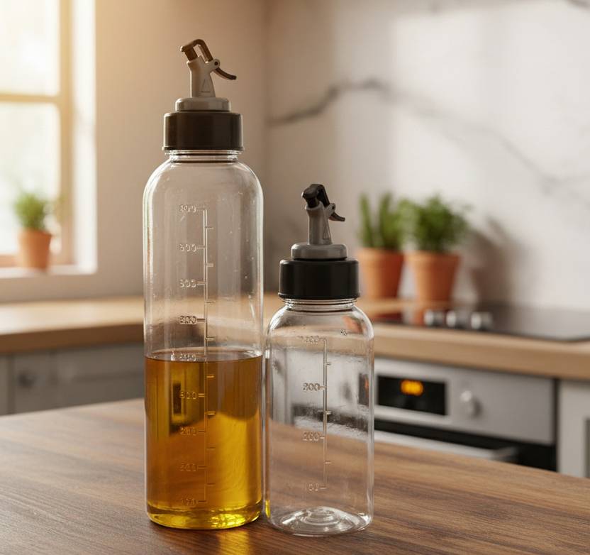ALLORAMART 1500 ml Cooking Oil Dispenser Set