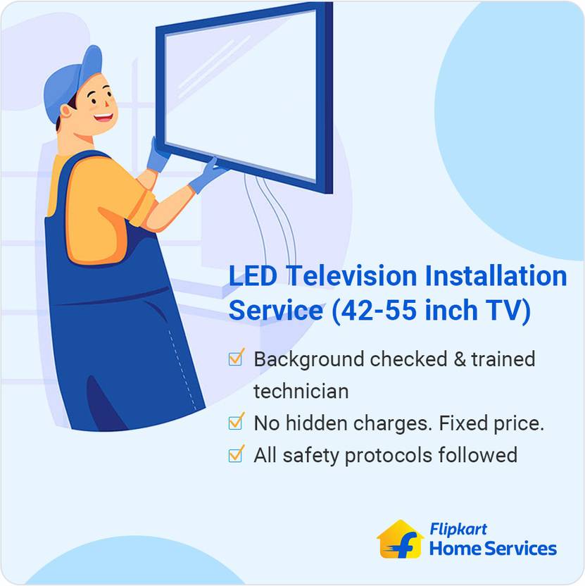 LED Television Installation Service (4255 inch TV) Price in India