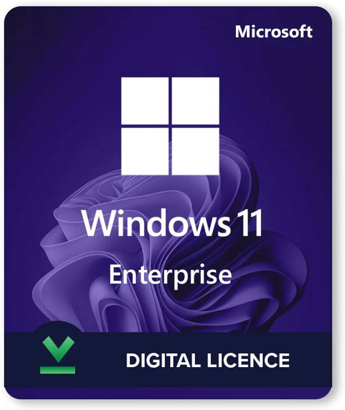MICROSOFT Windows 11 Enterprise 32/64 Bit (1 User, Lifetime ...