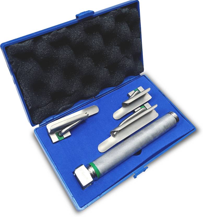 OTICA Fiber Optic Child Laryngoscope with Set of 3 Miller Blade