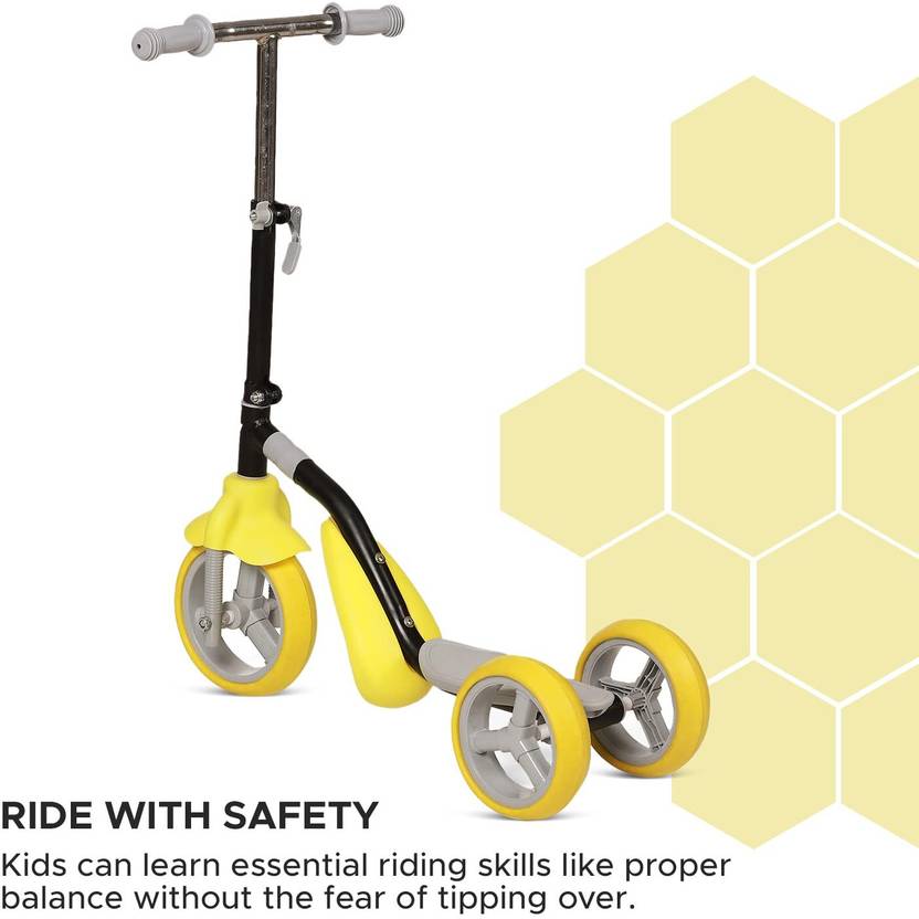 Fun Ride Slick 2 In 1 Scooter For Kids , Age Upto 3+ Years (Capacity 25