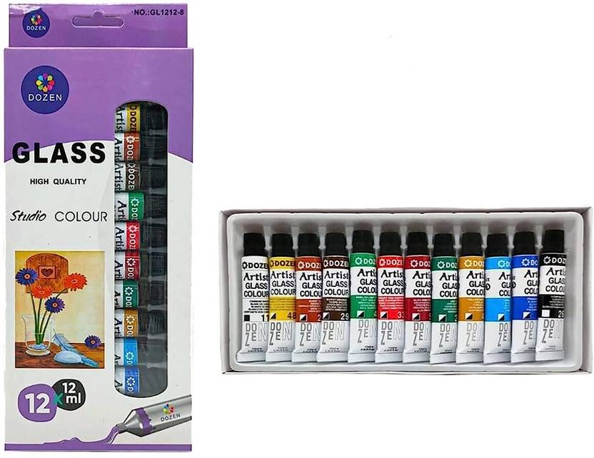 Brightlance Glass Color Set for Painting on Glass Bottles, Shopee, Objects, and more