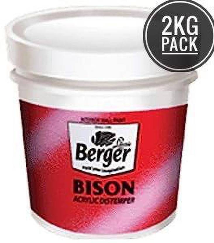 Berger 2kg distemper white Distemper Wall Paint Price in India Buy