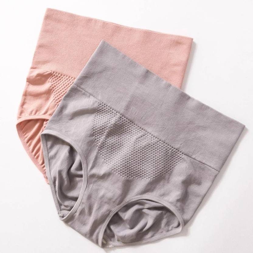 EliteWear Women Hipster Pink, Grey Panty
