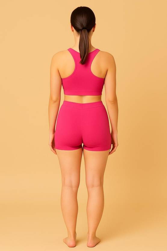 Apraa & Parma Women Boy Short Pink Panty