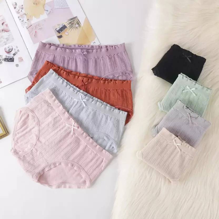 MYLONE Pack of 3 Women Hipster Multicolor Panty