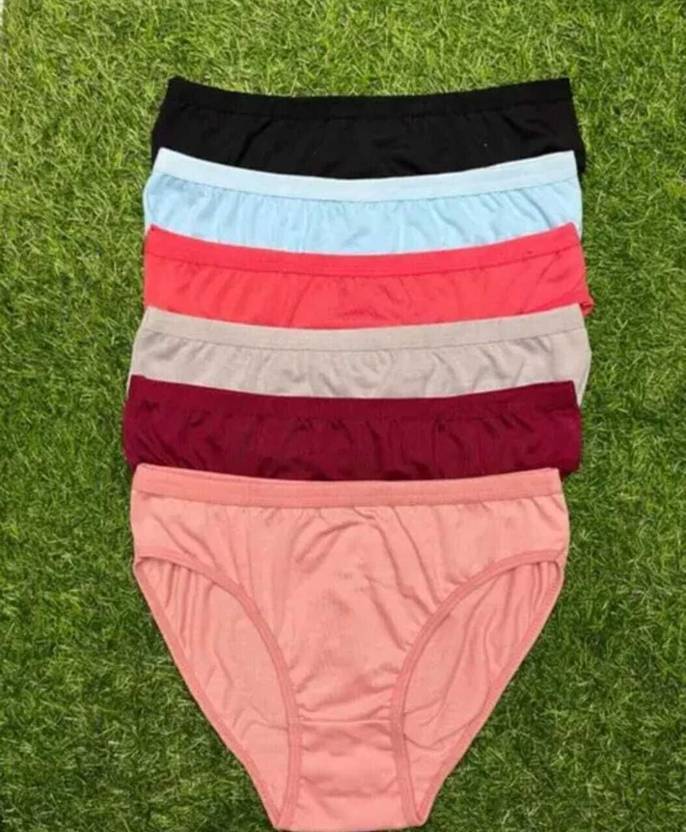 WEARNAXT Pack of 3 Women Hipster Multicolor Panty