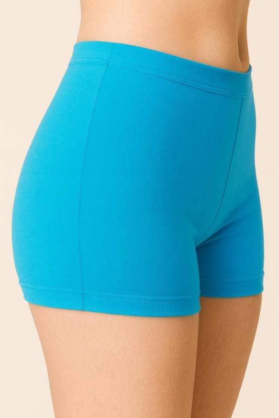 Apraa & Parma Women Boy Short Light Blue Panty