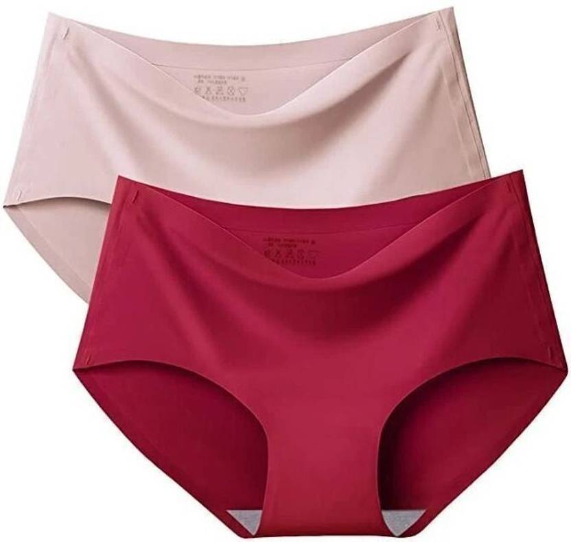 Meile Women Hipster Red, Pink Panty