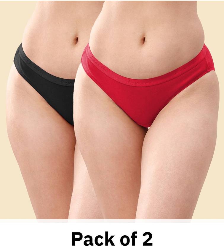 Lyra Pack of 2 Women Bikini Multicolor Panty