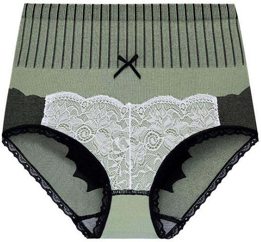 Women Hipster Green Panty